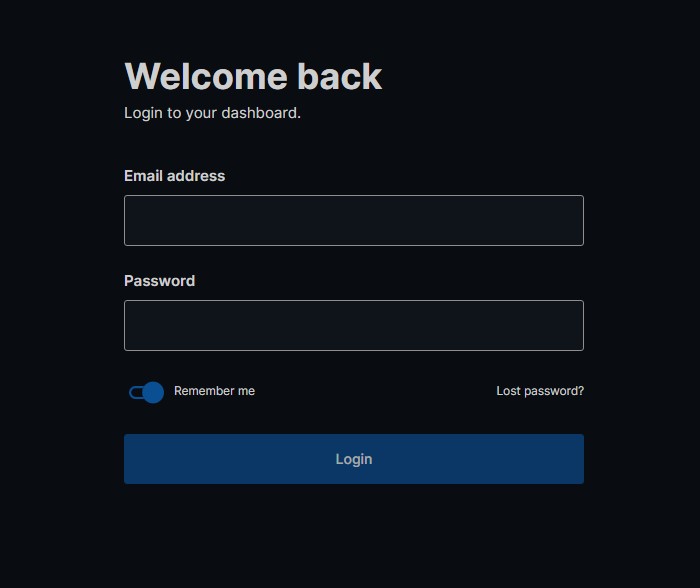 Login Screenshot